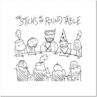 The Sticks of the Round Table Posters and Art